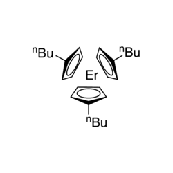 Tris(butylcyclopentadienyl)erbium(III) Chemical Structure